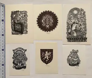 Maria Bauer-Klimbacher - Exlibris. 30 ex-libris en 25 gelegenheidsgrafieken van Maria Bauer-Klimbacher kopen? Bied vanaf 63!