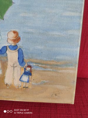 Niet of onleesbaar gesigneerd - figuren op Strand kopen? Bied vanaf 1!