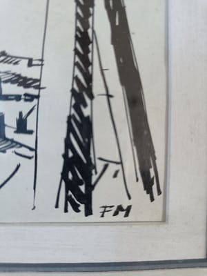 Buy Frans Masereel - Oost indische inkttekening? Bid from 180!