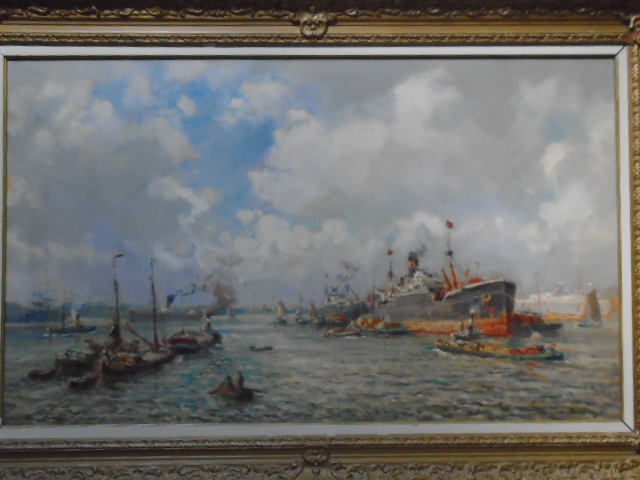 Evert Moll - Havengezicht, Rotterdam kopen? Bied vanaf 1225!