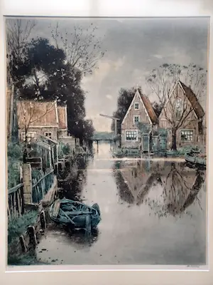 Henry Cassiers - Reflets sur le canal. (groot) kopen? Bied vanaf 59!