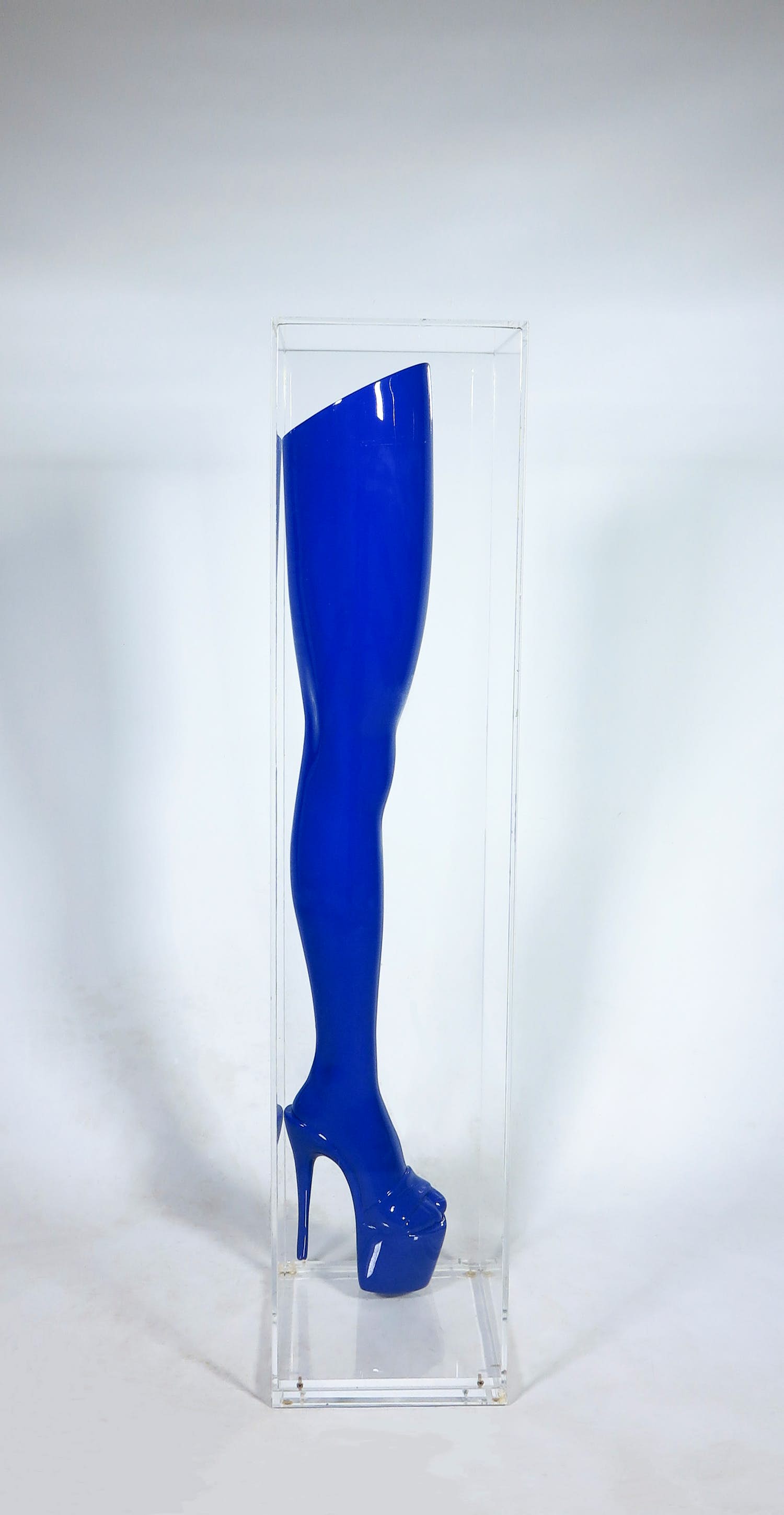 Judith Wiersema - Polyester sculptuur, Artificial leg verkocht voor € 600!
