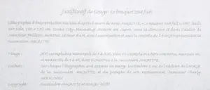 Rene Magritte - (naar), Le bouquet tout fait, Lithografie, 77,5x57,5 cm kopen? Bied vanaf 550!