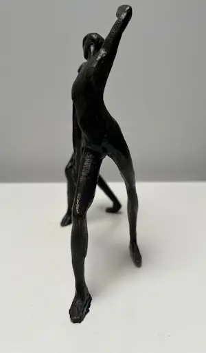 Corry Ammerlaan - Bronzen sculptuur | Samen hartenvormen kopen? Bied vanaf 20!