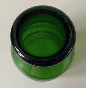 Chris Lanooy - Flesgroene bekervaas uit 1921 - Glasfabriek Leerdam kopen? Bied vanaf 185!