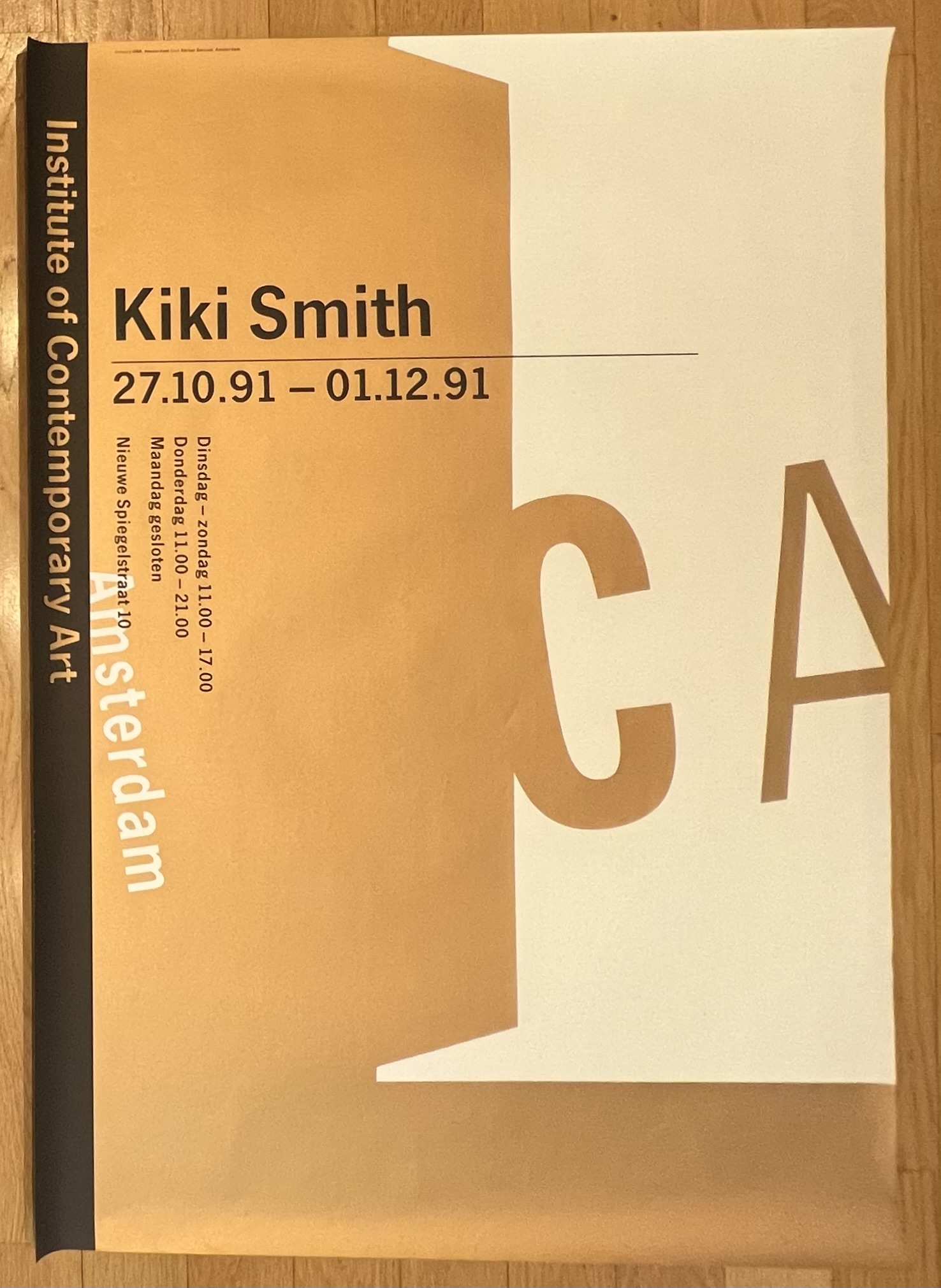 Kiki Smith - Affiche Intitute of contemporary art, Amsterdam, 1991 kaufen? Bieten Sie von 40!