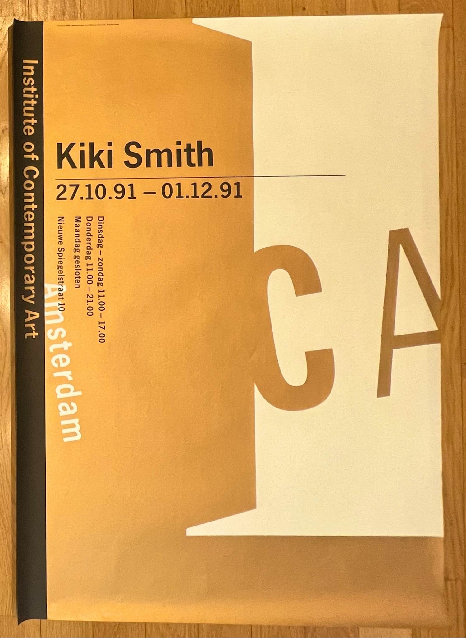 Kiki Smith - Affiche Intitute of contemporary art, Amsterdam, 1991 kopen? Bied vanaf 180!