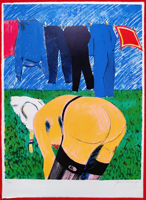 Jan Cremer - Hollandse boerinnen, complete uitgave met 6 litho’s kopen? Bied vanaf 1350!