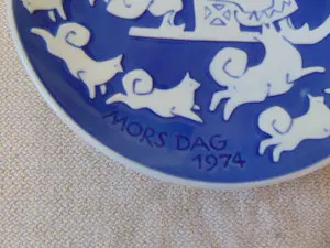 Royal Copenhagen - Mors dag 1972 en 1974 kopen? Bied vanaf 38!