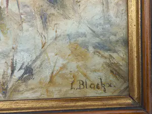 Onbekend - Boszicht met vos in sneeuw kopen? Bied vanaf 50!