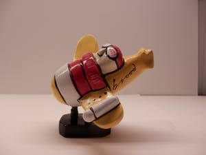 Herman Brood - Sculptuur van Kunsthars RED BARON---MET CERTIFICAAT!! kopen? Bied vanaf 110!