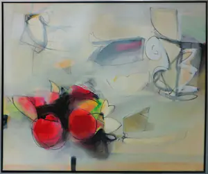 Pieter Vermeulen - Acryl op doek, Stil even (zeer groot) kopen? Bied vanaf 175!