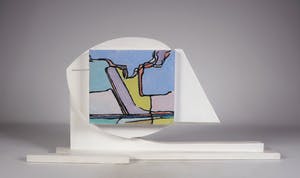 Paul Overhaus - Acryl en olieverf op hout, Wad XI kopen? Bied vanaf 60!