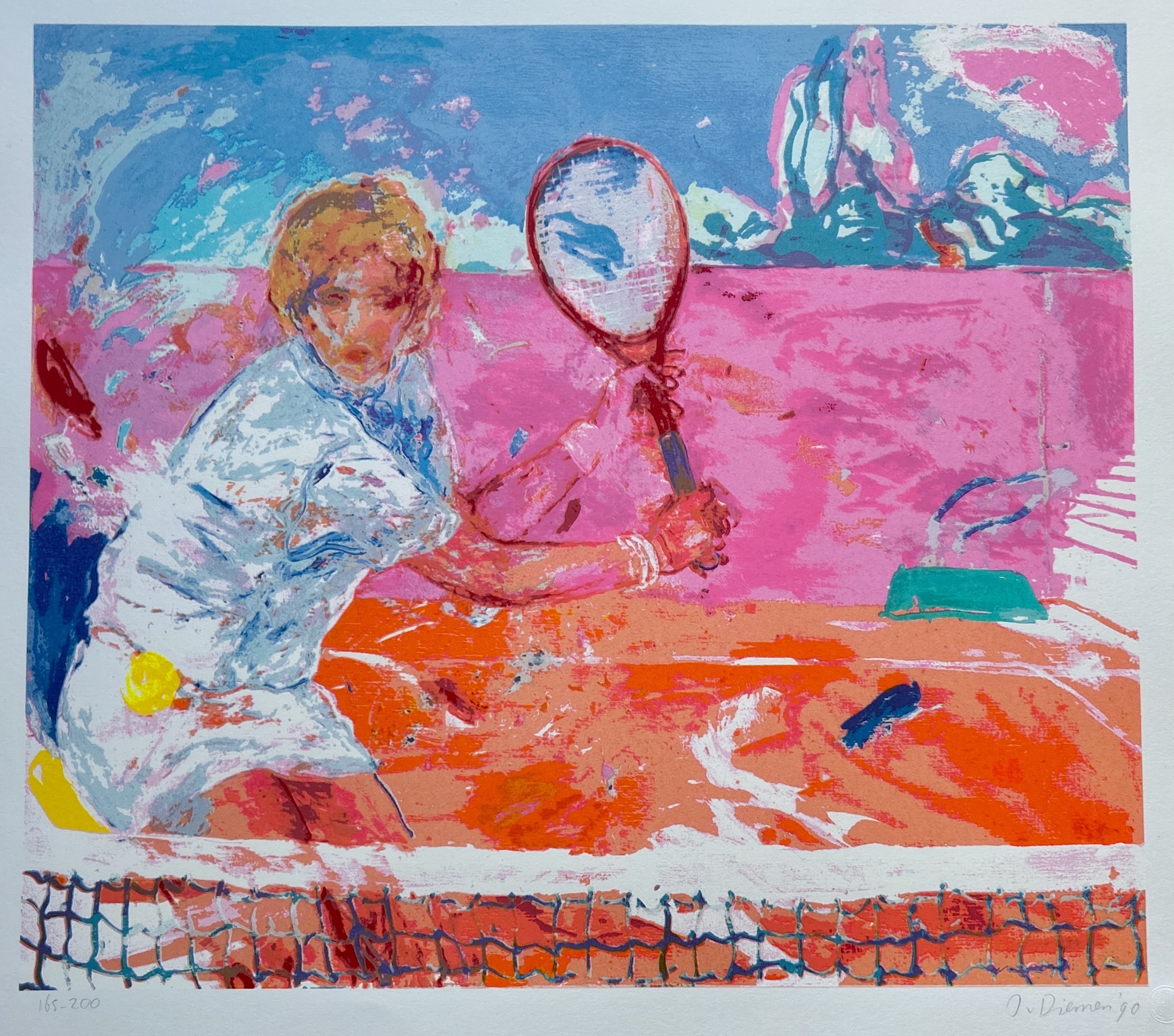 Buy Jan van Diemen - Tennis? Bid from 35!