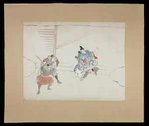 Niet of onleesbaar gesigneerd - Aquarel op papier, geen titel kopen? Bied vanaf 1!