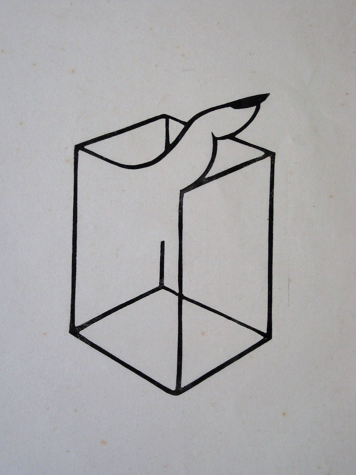 Tjeng Sit Oey - gesigneerde Inkt op papier 1972 "DamesVinger" DADA kopen? Bied vanaf 1!