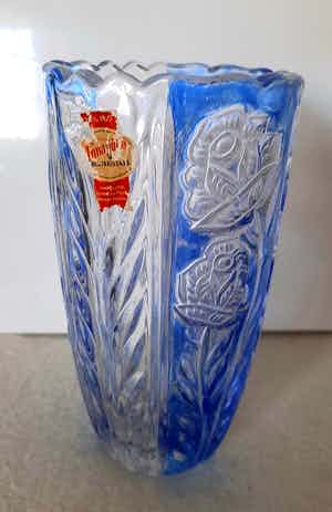 Niet of onleesbaar gesigneerd - Bleiskristal made in Germany verkocht voor € 1!