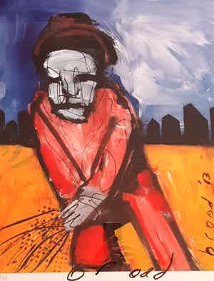 Herman Brood - De zaaier verkocht voor € 250!