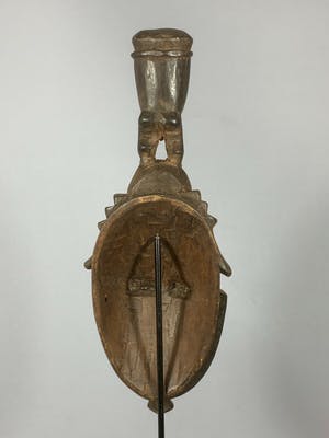 Baule - 200449 - African Rare & Old Tribal Used Baule mask - Iv. Coast. kopen? Bied vanaf 75!