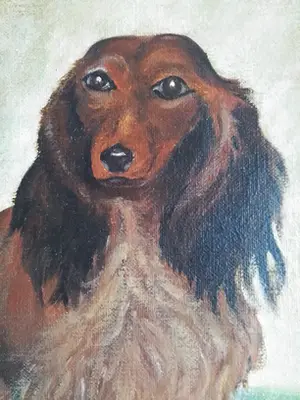 Niet of onleesbaar gesigneerd - Teckel hondje kopen? Bied vanaf 1!