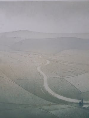 Elmar Gille - Landschap in "D" kopen? Bied vanaf 20!