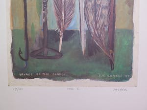 Jasper Krabbe - Voyage of the Beagle, zeefdruk kopen? Bied vanaf 40!