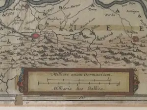 Hendrik Hondius - Kopergravure Rijn, Maas en Waal kopen? Bied vanaf 170!