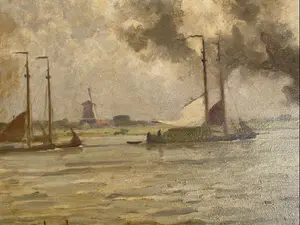 Victor Gilsoul - Vue sur la Meuse kopen? Bied vanaf 350!