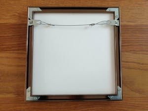 Corry Ammerlaan - Wanddecoratie met verbronsde sculptuur . kopen? Bied vanaf 50!