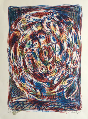 Pierre Alechinsky - ‘Crayonnement’ - litho - 1972 kopen? Bied vanaf 1150!