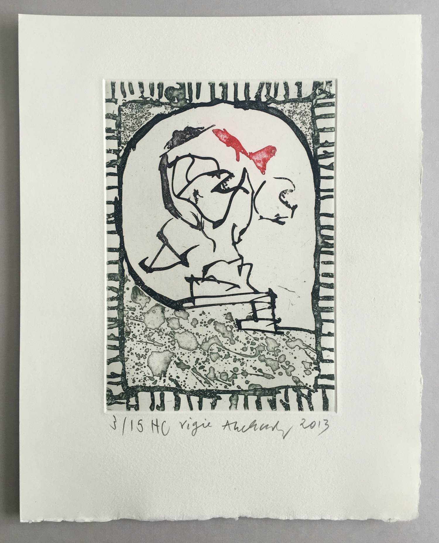 Pierre Alechinsky - kleurenets - 2013 - oplage 15 HC kopen? Bied vanaf 625!