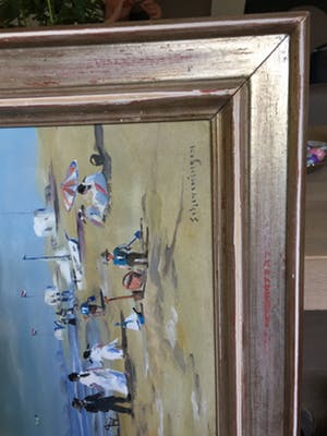 Henk Poeder - Strand bij scheveningen kopen? Bied vanaf 139!