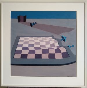 Kees Wuisman - Surrealistisch schaakbord kopen? Bied vanaf 50!