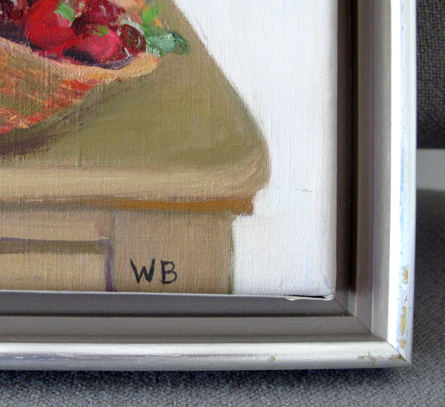 Willy Belinfante - Stilleven met wijn en fruit kopen? Bied vanaf 100!