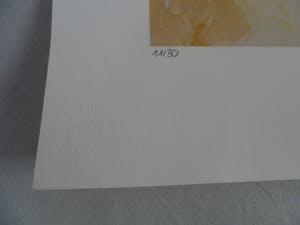 Armando - Kleuren Giclee. Titel, "Weisse Gestaltung". Hand gesigneerd SLECHTS 30 EX!!! kopen? Bied vanaf 70!