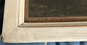 Frans Hogerwaard - Binnenplaats te Rome kopen? Bied vanaf 35!