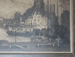 Martin van Waning - Gezicht op Dordrecht. kopen? Bied vanaf 39!