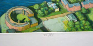 Richard John Haas - Manhattan View -Governor's Island kopen? Bied vanaf 350!