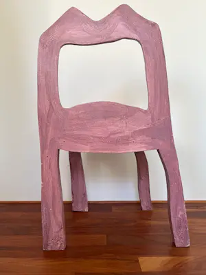 Klaas Gubbels - Roze stoel / object kaufen? Bieten Sie von 750!