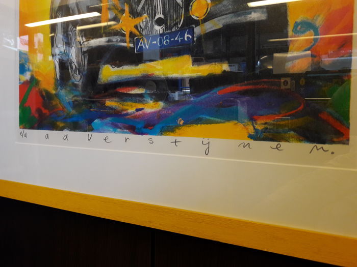 Ad Verstijnen - Kleuren zeefdruk. Citroen Traxion Avant cabriolet kopen? Bied vanaf 95!