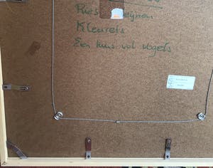 Ries Kleijnen - Ets aquatint, Een huis vol vogels, gesigneerd en ingelijst kopen? Bied vanaf 85!