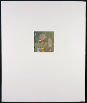 Leon Savelsberg - Gouache op papier, Es kopen? Bied vanaf 1!