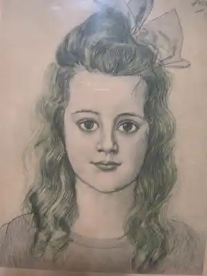 Jan Toorop - Portret van Marietje Hendrika Otterloo. verkauft für € 35!