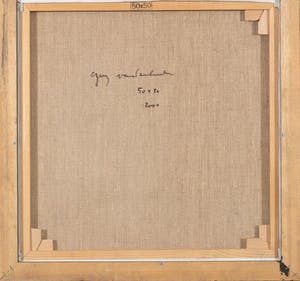 Guy Vandenbranden - Acryl op doek: Geometrische compositie - 2001 kopen? Bied vanaf 1499!