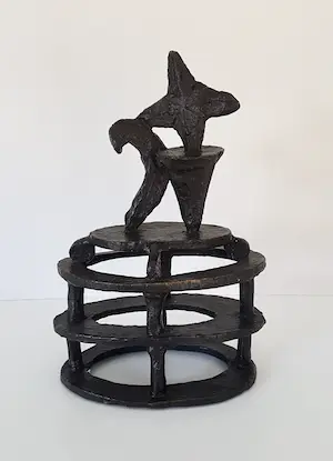 Piet Warffemius - bronzen beeld ‘zonder titel’ - 1997 - oplage 15 kopen? Bied vanaf 775!