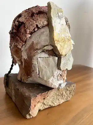 Marek Zyga - Keramiek en steen, Head XVII verkauft für € 315!