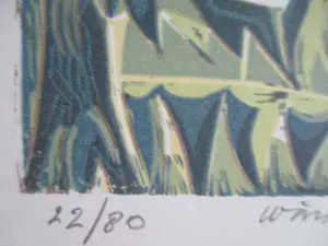 Toon Wegner - Lino "Winterkoninkje" kopen? Bied vanaf 25!