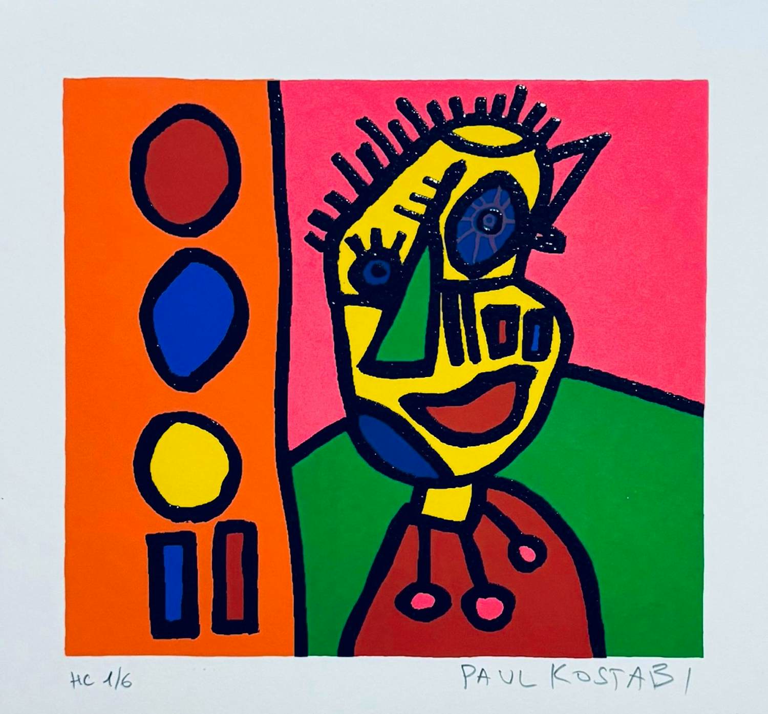 Paul Indrek Kostabi - Lot van twee zeefdrukken (HC 1/6) kopen? Bied vanaf 60!