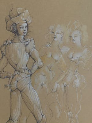 Leonor Fini - Scène de Théâtre kopen? Bied vanaf 35!