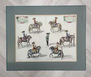 Lucas Vorstermans - Ingekleurde gravure - naar Abraham van Diepenbeeck kaufen? Bieten Sie von 20!